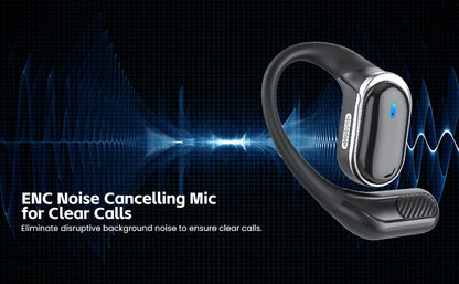 2026 New Open Ear OWS Earphones Bluetooth 6.0 Wireless Headphones HiFi Sound Headset Touch Control TWS Earbuds 60 Hours Playback