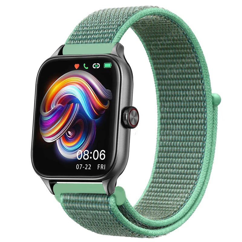 Nylon Loop Band For Amazfit GTS 4/3/2e Mini/GTR 4/3/2e/Balance/Stratos 20/22mm Watch Bracelet for Correa Amazfit Bip 5-6 Straps
