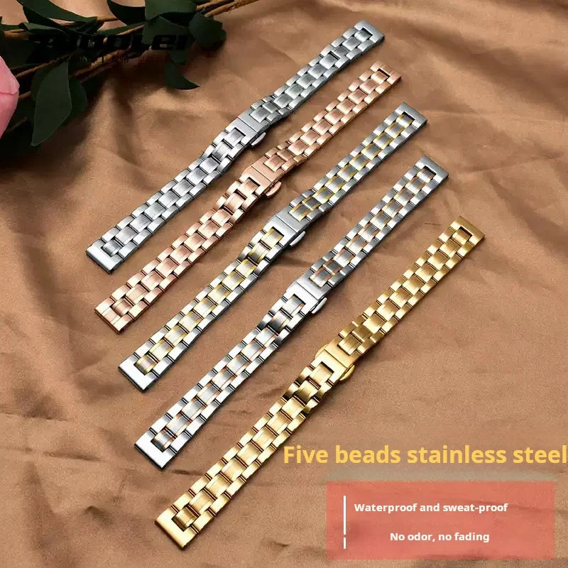 For Garmin Lily2 New Watchband Quick Women's Watch Metal Stainless Steel Lily 2 Girls Smart Bracelet Fashion Strap 14mm