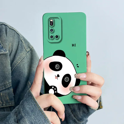 For Vivo V19 Phone Case vivoV19 Back Cover Soft Silicone Sweet Painted Cartoon Shell Capa Lovely Printed Protective Coque Cases
