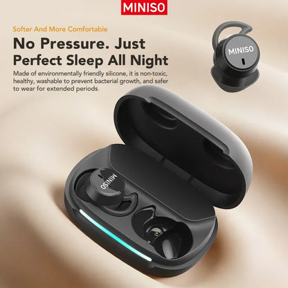 MINISO MS217 Sleep Aid Headphones Bluetooth Earphone AI Translation Earbuds in-Ear Wireless Headphones Sleep Friendly