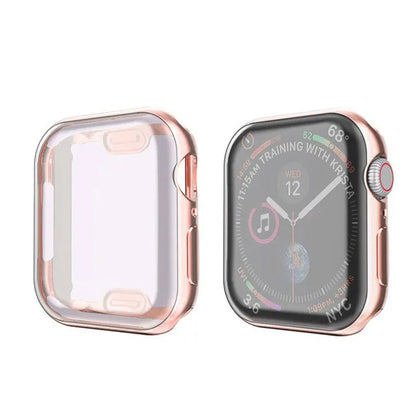 TPU Bumper Cover For Apple Watch Ultra 3 2 1 49mm 45mm 44mm 42mm 41mm 40mm 38mm Screen Protector Case For iWatch Serie 9 8 7 6 5