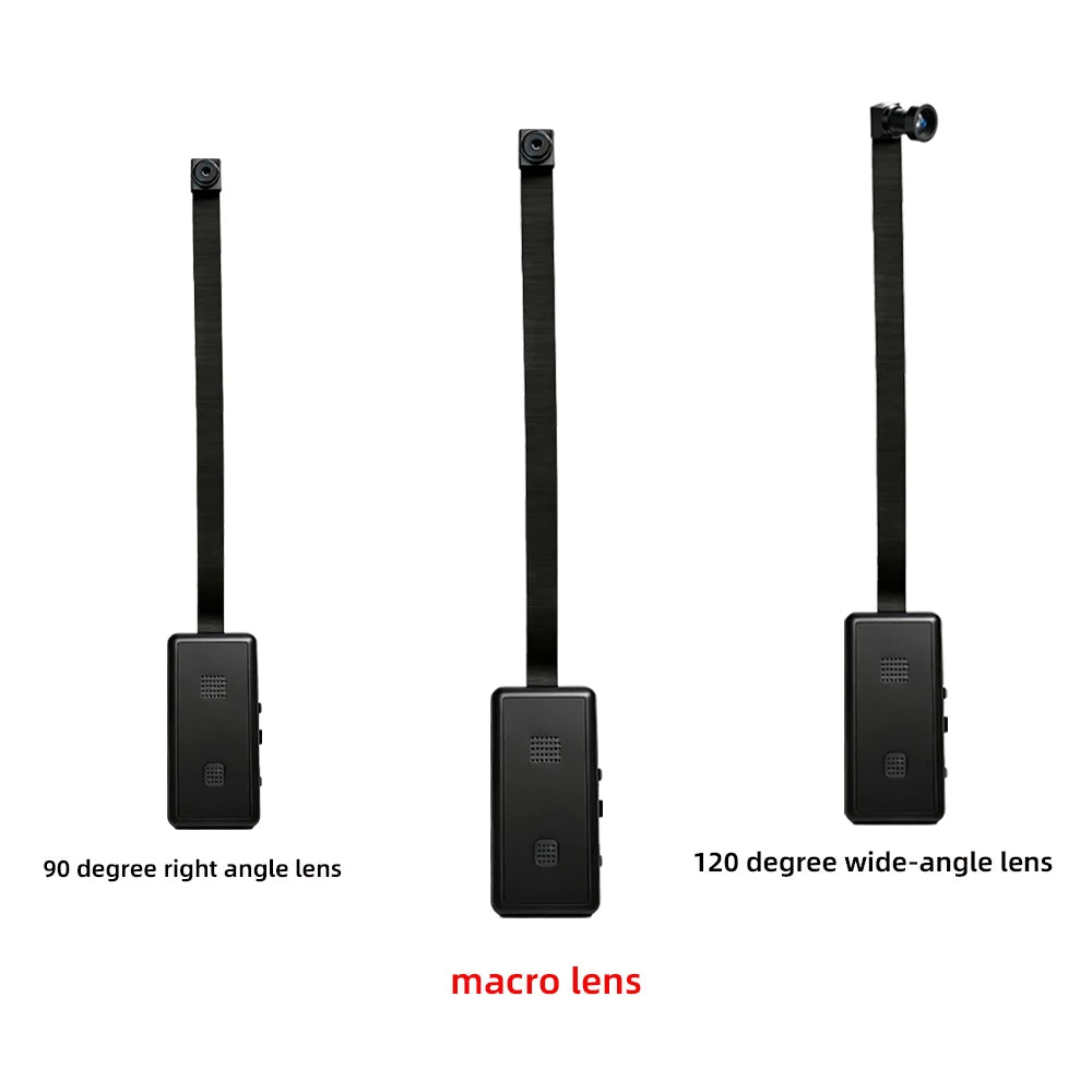 HD4K mini Wi-Fi Camera, Supports Remote Viewing, Motion Detection, Optional Macro Lens, Home Nanny Style Camera
