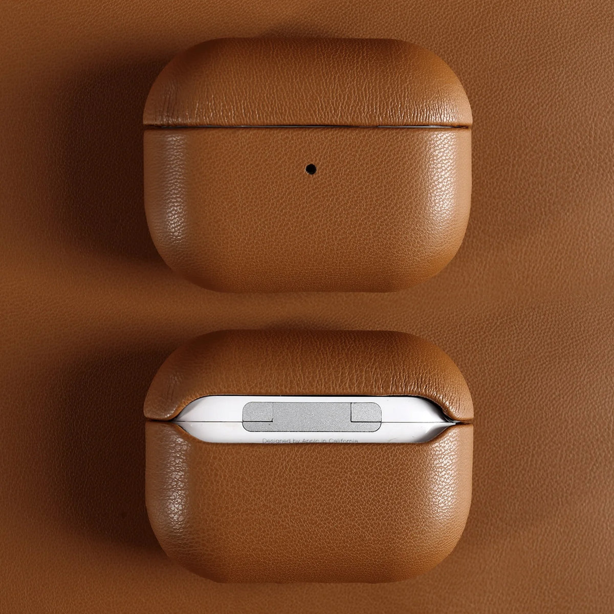 Biobased Eco-Friendly Leather Case For Airpods Pro 3 Airpods4 5 Wireless Earphone Box Headphone Bluetooth Hard Protective Cover