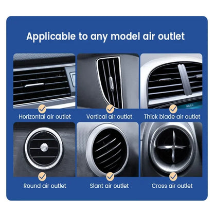 Gravity Car Phone Holder Air Vent Mount Cell Phone Holder in Car Mobile Support For iPhone16 15 14 13 12 Xiaomi GPS Stand