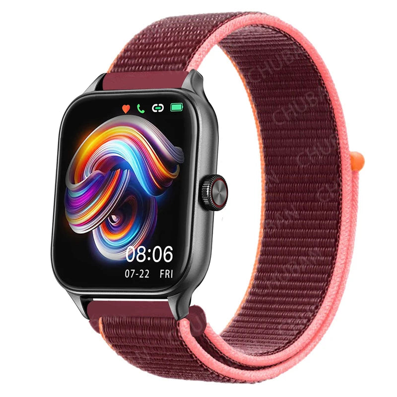 Nylon Loop Band For Amazfit GTS 4/3/2e Mini/GTR 4/3/2e/Balance/Stratos 20/22mm Watch Bracelet for Correa Amazfit Bip 5-6 Straps