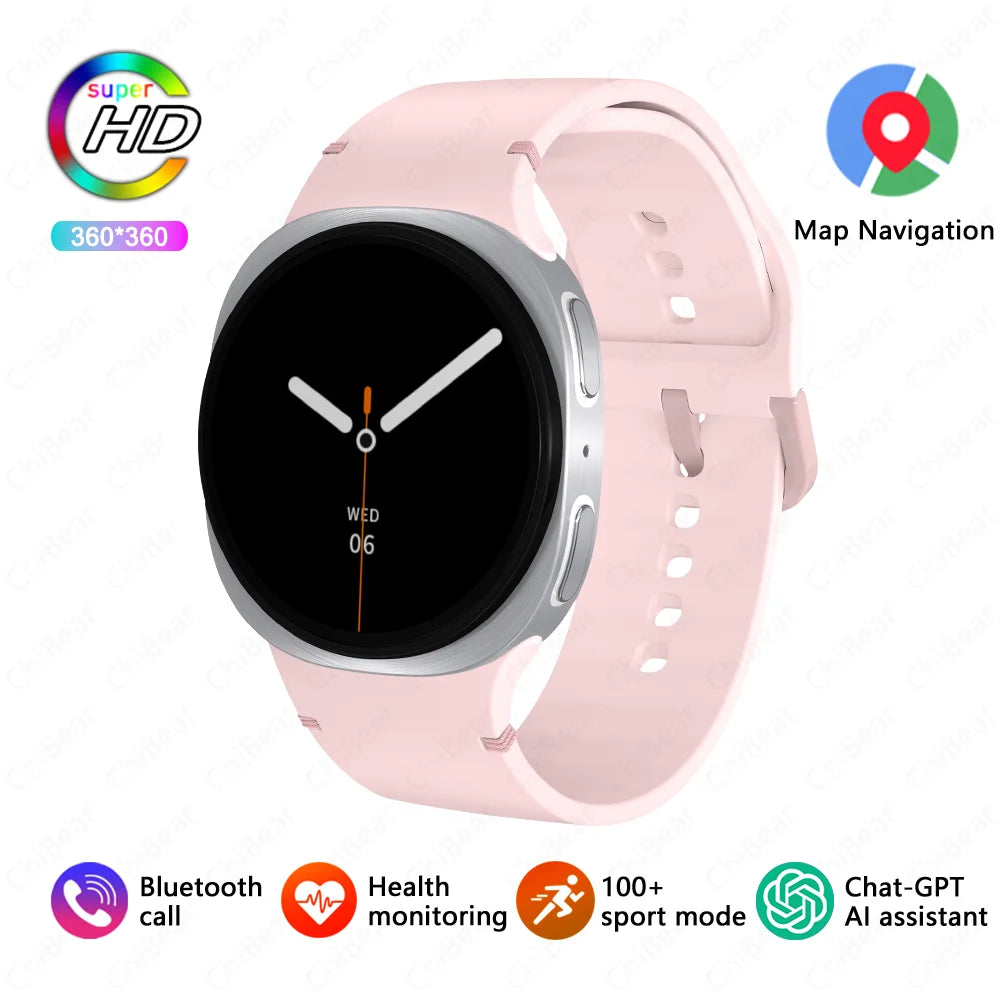 2026New GPS Tracking Smart Watch Women Health Monitoring Bluetooth Call NFC  IP68 Waterproof  Sports Mode Compass Smartwatch Men