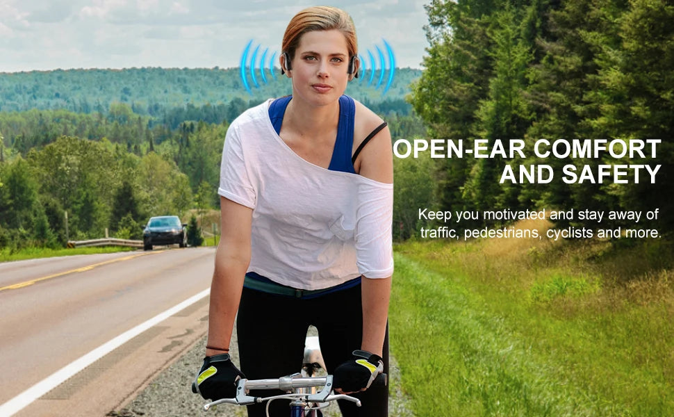 for Shokz Bone Conduction Bluetooth Headphones 32G Memory Sports for Run Waterproof Swimming Headsets for AfterShokz OpenSwim