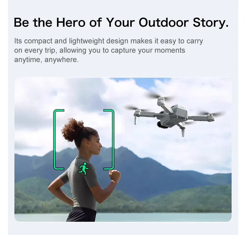 Aeri100 Drone with VR Optical Flow Positioning Brushless Motor HD Aerial Photography Dual Camera Remote Control Aircraft