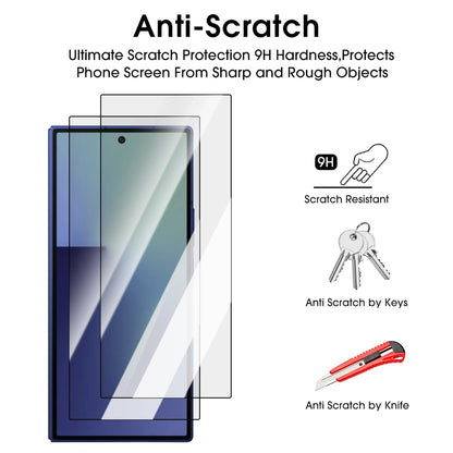Privacy Screen Protector Anto-installation for Samsung Galaxy Z Fold 8 7 6 5 Anti-Spy Back Tempered Glass For Z Fold8 Ultra