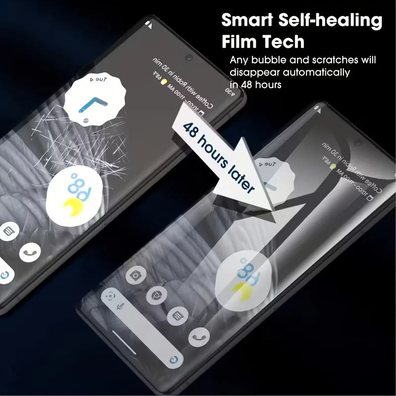3Pcs Privacy Hydrogel Film For Google Pixel 11 10 9 8 7 Pro 10A 9A 8A Privacy Screen Protector