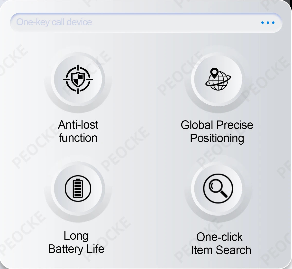 1-4 Pack Android Alternative to AirTag Smart Keychain Tag Anti-Lost GPS Tracker Bluetooth Locator Works With Google Find Hub