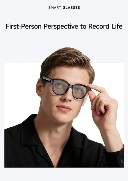 2026 AI Smart Glasses 8K Remote Control Touch Photo Camera Recording Voice Assistant Translator Wireless Bluetooth Sunglasses