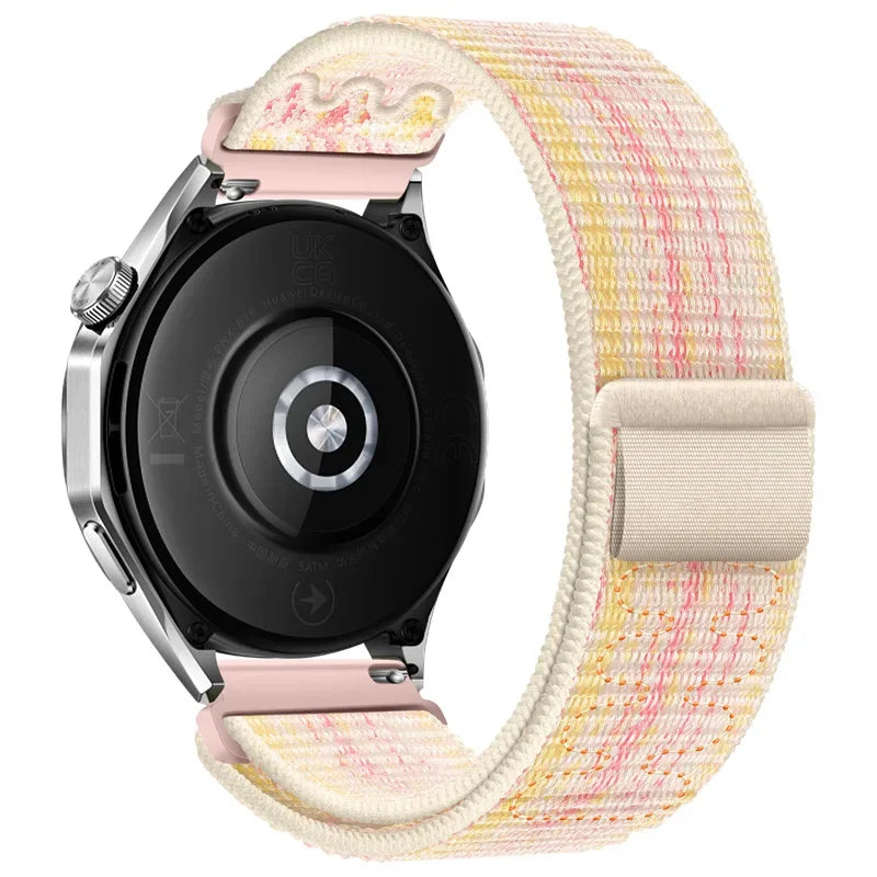 20mm 22mm Nylon Strap For Amazfit T-Rex3 Pro 44mm 48mm/Active 2 square Braided Bracelet Band For Amazfit Bip 6-5/Balance 2/Helio