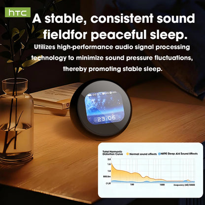 HTC NE90 TWS Sleep Bluetooth Earphones Wireless Bluetooth 5.3 Stereo Headphones Mini Sleeping Earbuds Long Battery Touch Control