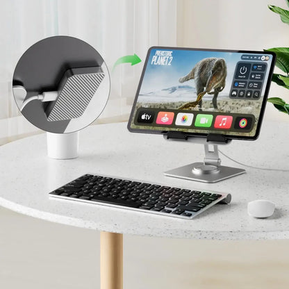 Magnetic Wireless Charger for iPad, 18W Fast Charging Pad with Smart Connector & USB-C Cable
