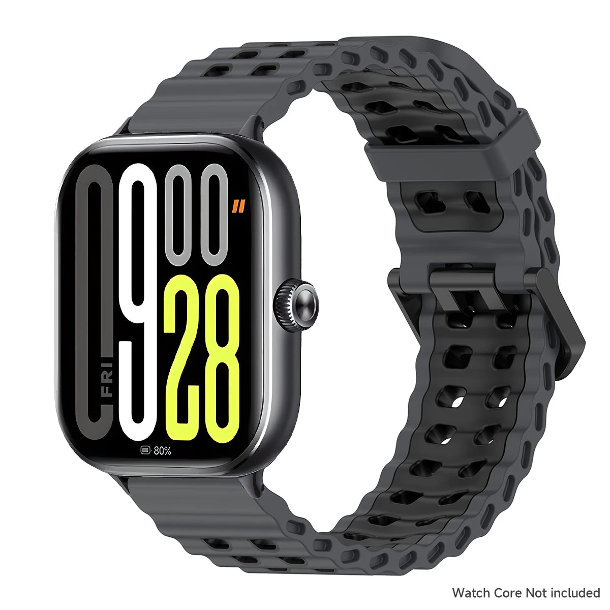 Soft Silicone Strap for Redmi Watch 6 5 4 Sports Two Tone Wristband for Xiaomi Mi Band 8 9 Pro Adjustable Rubber Wristband