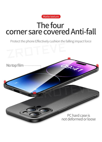 For Pixel9 Case Zroteve Ultra Slim Matte Hard PC Cover For Google Pixel 8 9 Pro XL 9xl 8A 9A Pixel8 Pixel8a Pixel9a Phone Cases