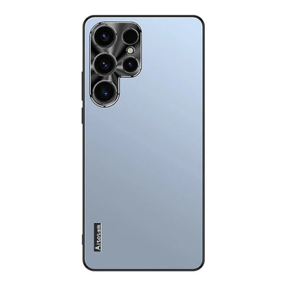 Phone Case Metal Magnetic Aluminum Alloy Ultrathin Protective Cover for Samsung Galaxy S21 S22 S23 S24 S25 Plus Ultra Back Cover