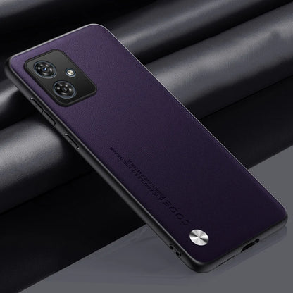 Luxury PU Leather Case For Motorola Moto G54 G64 Back Cover Matte Silicone Full Protection Phone Case For Motorola G64 G54 5G