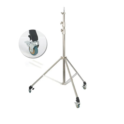 Super Stable Stainless Steel Big Tripod 2.8M Foldable Lighting Stand Tripod Photography For Fill Spot Light Softbox Photo Studio