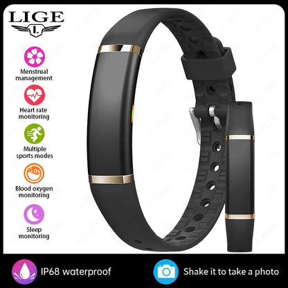New Sport Fitness Tracker Smart Bracelet Heart Rate HRV Monitor Pedometer Remote Control Photography Smart Watch for Android iOS