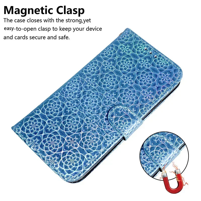 Stand Flip Wallet Case For Google Pixel 4 5 6 6A 8 8a 9 7 7A Pro Pixel 9 Pro 3A XL Leather Protect Cover