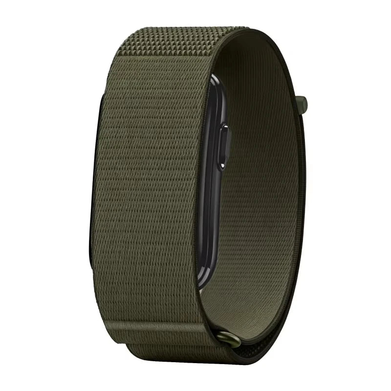 Premium Fabric Strap for Garmin CIRQA Smartwatch Accessories Official 1:1 Nylon Loop Breathable Bracelet Correa For Garmin CIRQA