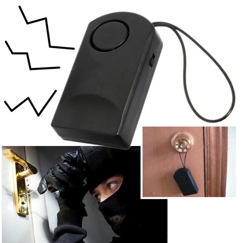 120dB Inductive Alarm of Human Body Wireless Touch Sensor Security Alarm Loud Door Knob Entry Alert Anti Theft
