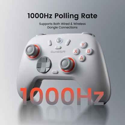 GameSir Nova 2 Lite Wireless Game Controller Switch Gamepad Hall Effect Joysticks Anti-Drift for Nintendo Switch / iPhone / Android / PC