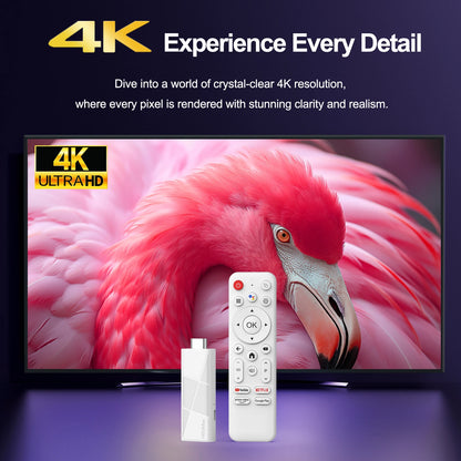 2026 New H96 MAX RK3518 TV Stick Android14 4K TV Box Android Quad Core RAM WiFi6 BT5.4 2GB 8GB/16GB Smart TV Box Voice Remote