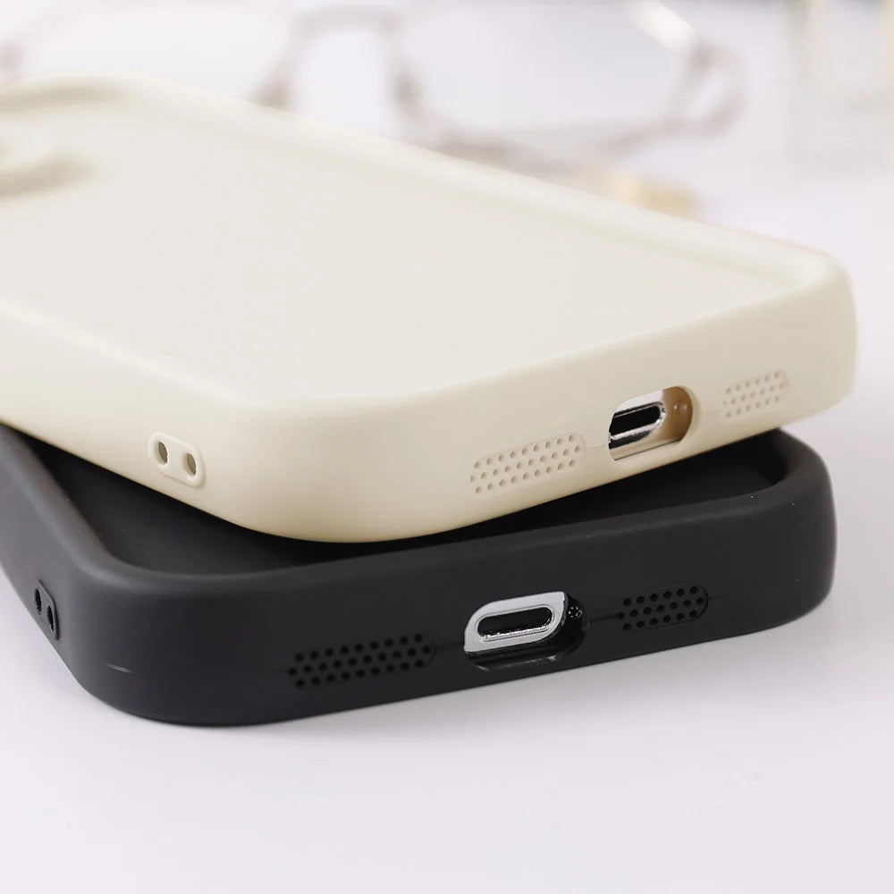 Soft Silicone Case For iPhone 17 16 15 14 11 13 12 Pro Max 17 Air 16e Mini Shockproof PhoneCover For iPhone X XR XS Max 7 8 Plus