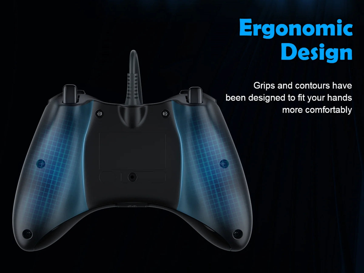 For Xbox 360 Slim/Lite/E/PC Controller,Wireless/Wired Game Remote Control 6-axis Gryo Dual Vibration Precision Joystick Gamepads