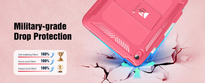 Case for iPad (A16) 11th Generation 11Inch 2025,iPad 10th Gen Case 2022 with Screen Protector Heavy Duty Shockproof Rugged cover