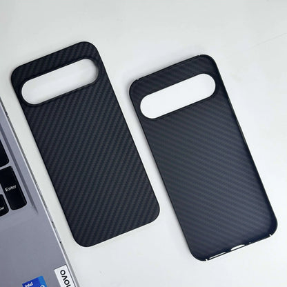For Google Pixel 9 /9 Pro/9 ProXL/ 9A, 600D/1500D Kevlar Aramid Fiber Case – Magnetic, Ultra-Thin Hard Shell, Shockproof Cover