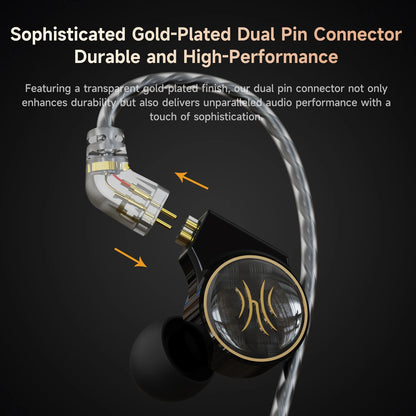 Oneodio Master1 Wired Earphones In Ear 1BA+1DD Hi-Res Monitor Headphones Detachable HiFi Earbuds 3.5mm/Type C With Microphone