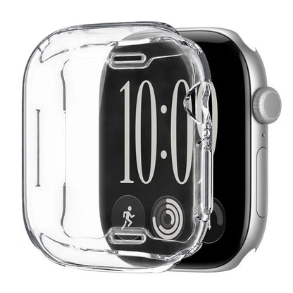 Screen Protector for Apple Watch 41mm 44mm 40mm 45mm 46mm 42mm TPU Full Cover bumper Case iWatch Series 12 11 10 9 8 7 SE 6 5