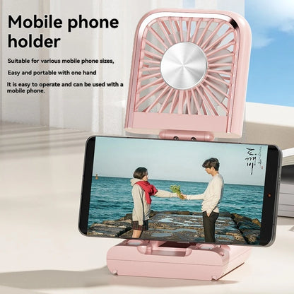 Summer Portable Ultra-thin Neck Small Fan F30 USB Charging Semiconductor Refrigeration Infinity Handheld Icing Fan