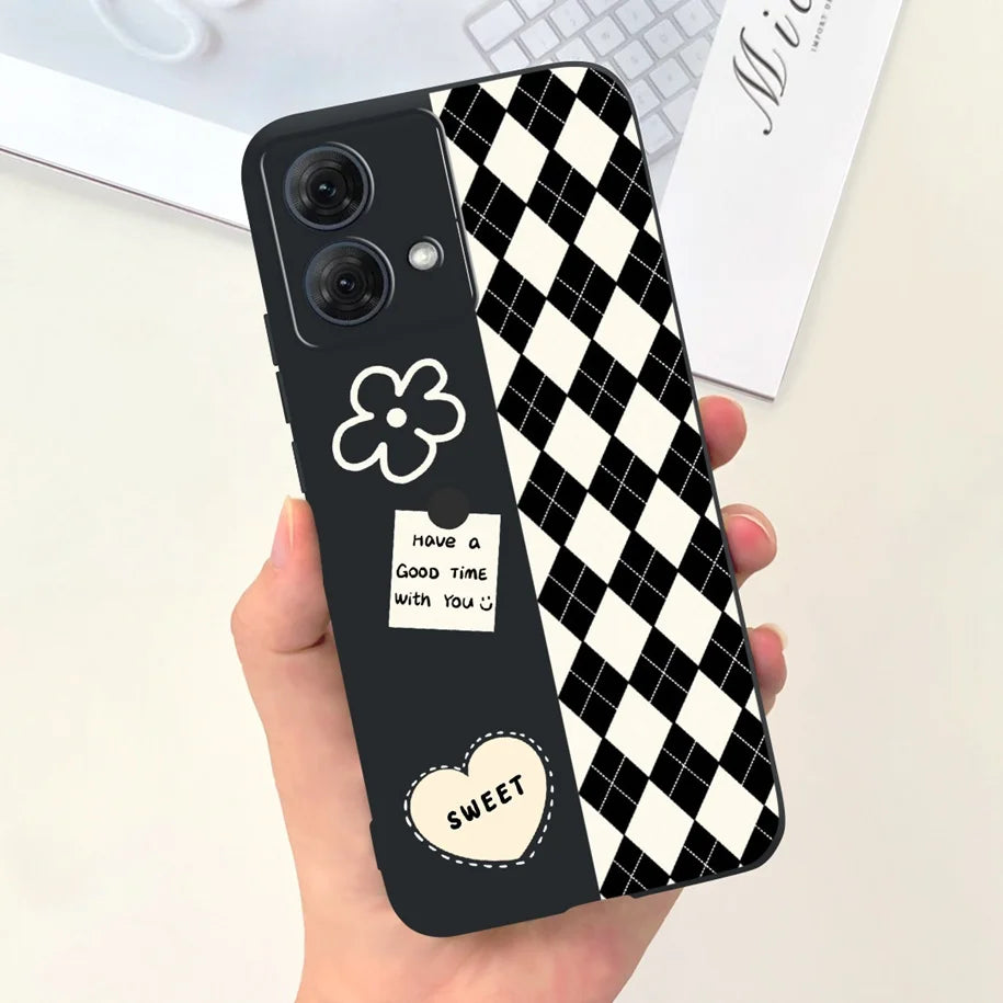 For Motorola Moto G54 Case Moto G84 Phone Cover Cute Astronaut Slim TPU Soft Silicone Funda For MotoG54 MotoG84 5G XT2343-1 Capa
