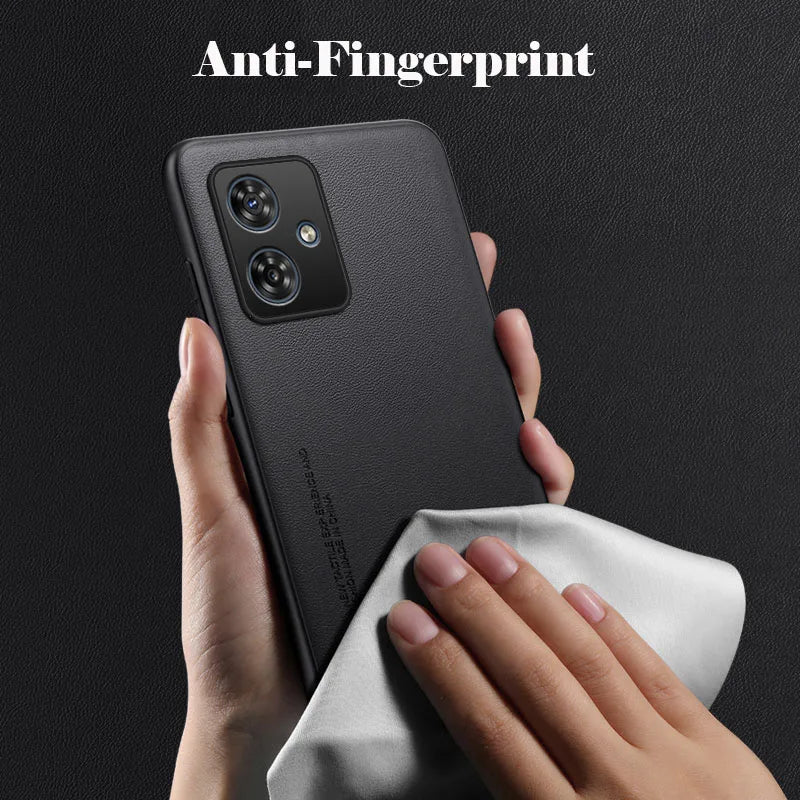 PU Leather Phone Case For Motorola G56 G86 G05 G54 G34 G24 G14 G15 G35 G45 G55 G77 Plain Skin Back Cover For Moto G54 G84 G85