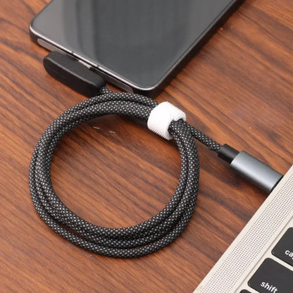 90 Degree USB Type C Cable 100W Quick Charging Data Transfer Cables Portable Right Angle USB-C Wire for IPhone Samsung Xiaomi