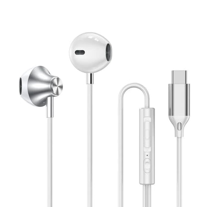 Wired Headphones For ios Android In Ear Earphones HiFi Surround Sound USB Type C Music Gaming Earplugs For iPhone 17 Pro Samsung