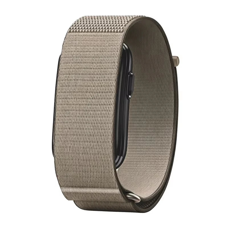 Premium Fabric Strap for Garmin CIRQA Smartwatch Accessories Official 1:1 Nylon Loop Breathable Bracelet Correa For Garmin CIRQA