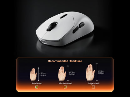 Rapoo VT1 MAX / VT1 Wireless Gaming Mouse 30K/26K DPI True 8K Wireless Polling Rate 49g Lightweight Up to 750 Hour Battery 10 Programmable Buttons On-Board Memory Esports Laptop Gaming Mice Compatible with Windows Mac