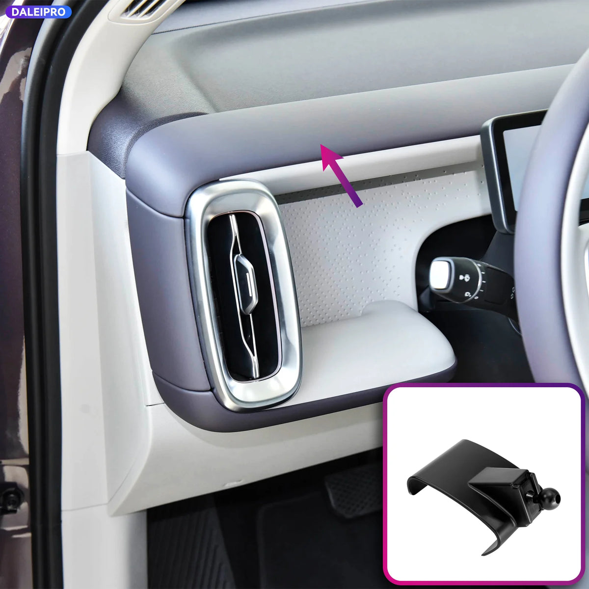 For Leapmotor B10 2025 2026 Vehicle-Specific Phone Holder Base Smart Car Phone Mount 66W Charging Leapmotor Accessories LHD RHD