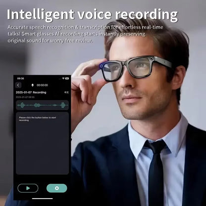 TOP 1 for Meta AI Smart Glasses 13MP Camera Video Recording 100+ Languages Translation Sunglasses Bluetooth Call Music Play