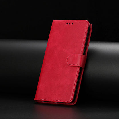 Solid Color Leather Flip Case For Motorola Moto G86 G56 G06 G75 G55 G35 G15 G05 G84 G54 Power G34 G24 G14 G04 Wallet Cover