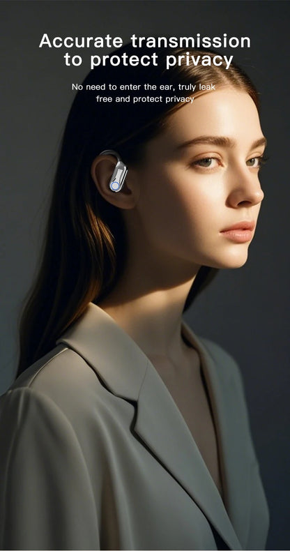 TWS Bluetooth Earphones With Microphones Sport Ear Hook LED Display Wireless Headphones HiFi Stereo Earbuds Waterproof Headsets