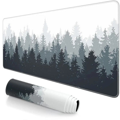 New Fashion Classic Orange Mouse Pad Desk Mat Large Non-slip Anti-fray Keyboard Ergonomic Office Rubber PC Home Custom