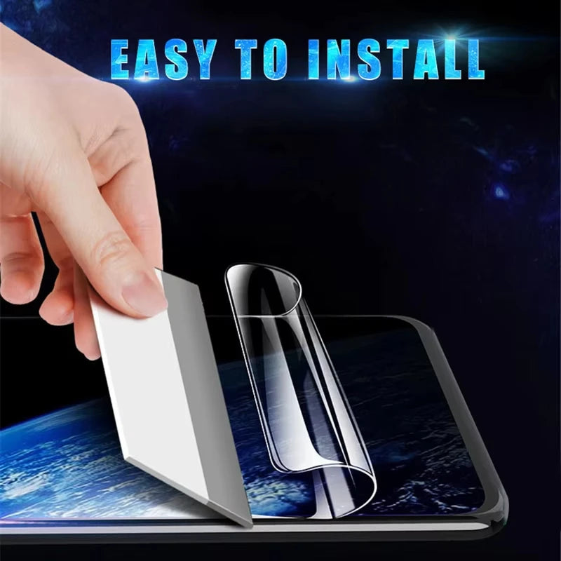 1-4PCS Full Cover Hydrogel Film For Samsung A56 5G A72 A36 5G A51 A54  A17 A07 A52 A16 A15 A32 A26 A25 A13 A22 Screen Protector